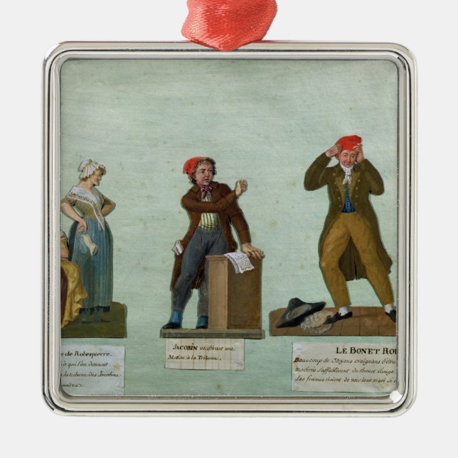 Adorno Metálico Los calceteros de Jacobin (Frente)