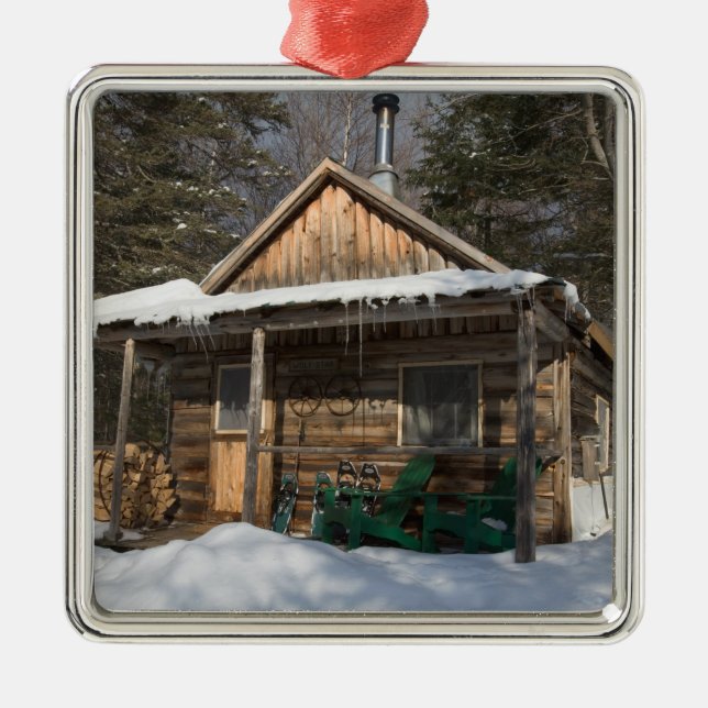 Adorno Metálico Los camarotes del Little Lyford Pond del AMC (Frente)