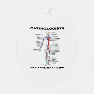 Adorno Metálico Los Cardiólogos Simplemente Van Con La Circulación