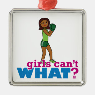 Adorno Metálico  ¿Los Chicas no pueden qué? Diseño personalizad