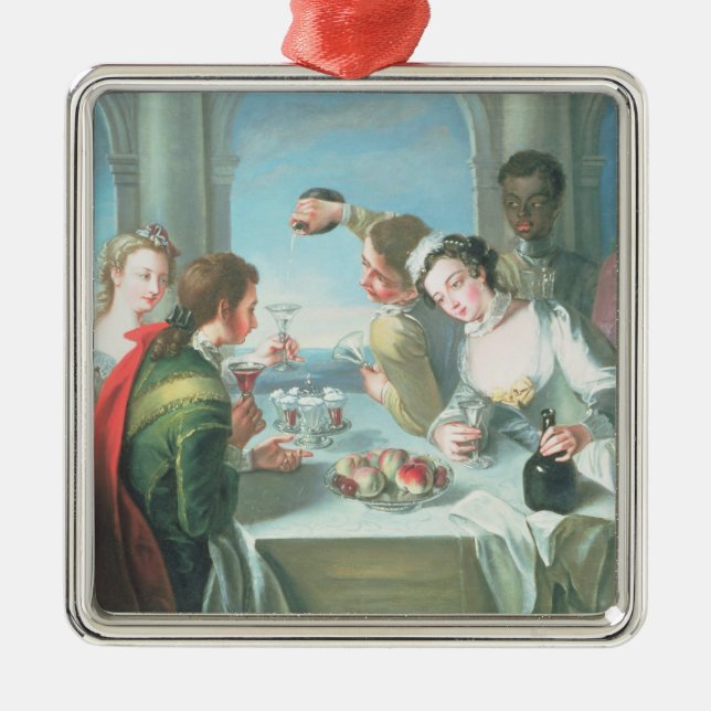 Adorno Metálico Los cinco sentidos (Frente)