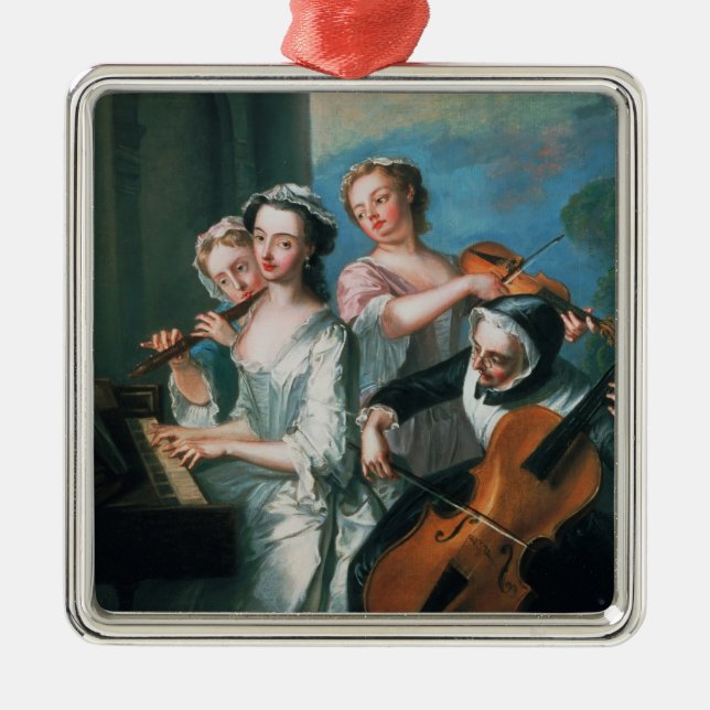 Adorno Metálico Los cinco sentidos (Frente)