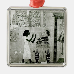 Adorno Metálico Los difuntos acompañados por su hermana