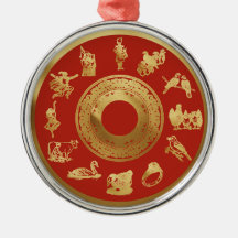 Los doce días de los Navidades rojos