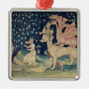 Adorno Metálico Los dragones que vomitan ranas