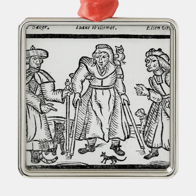 Adorno Metálico Los exámenes del panadero de Anne, Juana (Frente)