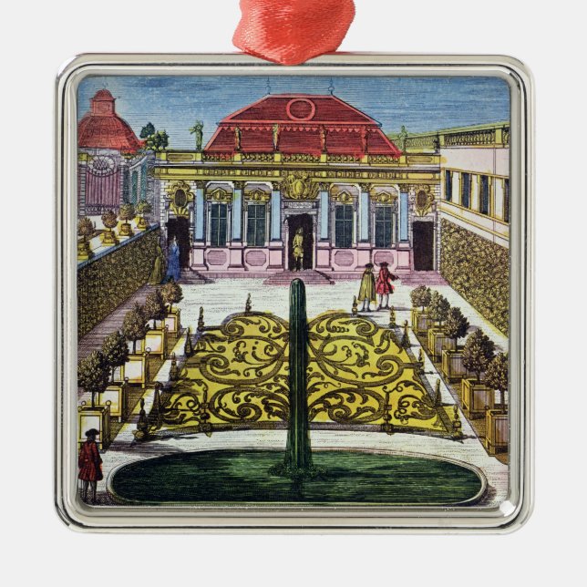 Adorno Metálico Los jardines del parque del mirabel, Salzburg, (Frente)