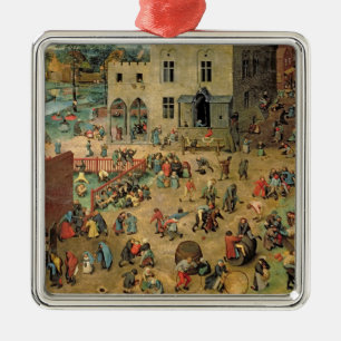 Adorno Metálico Los juegos de los niños, 1560