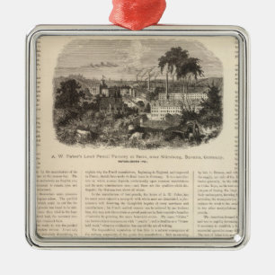 Adorno Metálico Los lápices de plomo de AW Faber