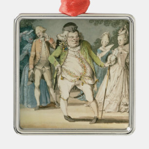 Adorno Metálico Los macarrones, 1774 (w/c en el papel)