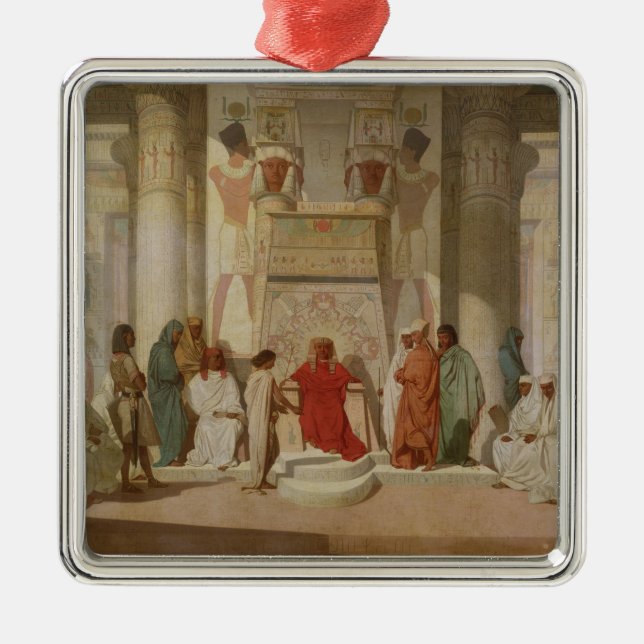 Adorno Metálico Los sueños del Pharaoh de explicación de José (Frente)