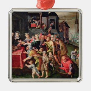 Adorno Metálico Los trabajos de la misericordia