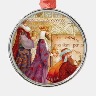 Adorno Metálico Los tres reyes
