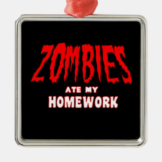 Adorno Metálico Los zombis comieron mi preparación