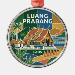 Adorno Metálico Luang Prabang Laos