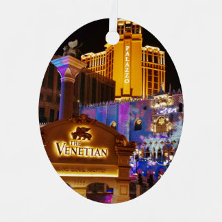 Adorno Metálico Luces Decorativas Nocturnas del Venetian Las Vegas
