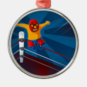 Adorno Metálico luchador