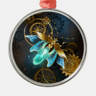 Adorno Metálico Luciérnaga de Steampunk