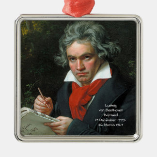 Adorno Metálico Ludwig van Beethoven, 1820