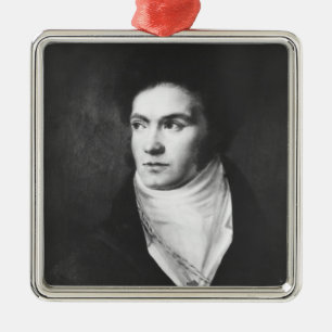 Adorno Metálico Ludwig van Beethoven joven 1806