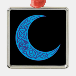 Adorno Metálico Luna Azul Celta