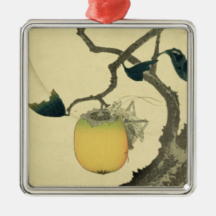 Adorno Metálico Luna, caqui y saltamontes, 1807