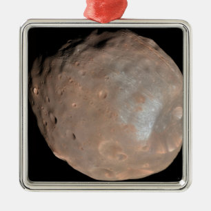 Adorno Metálico Luna de Marte Fobos