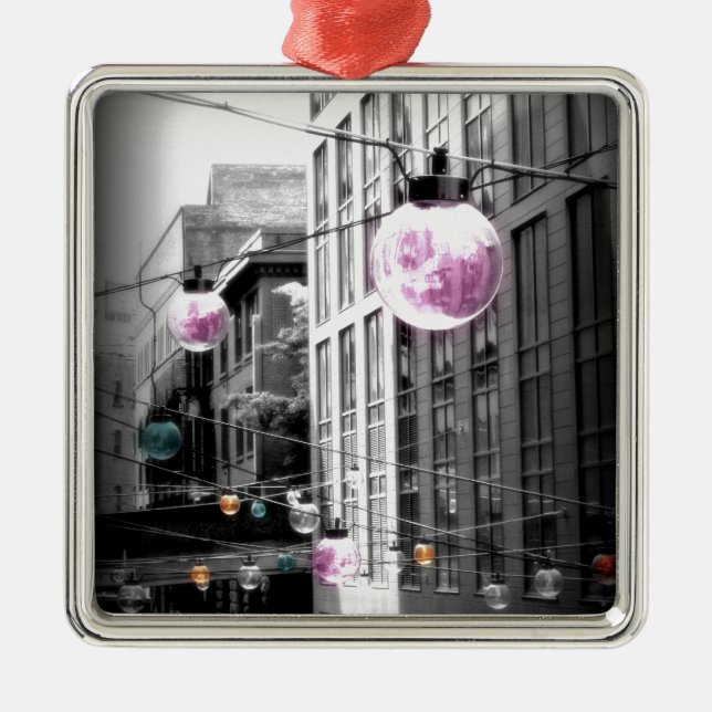 Adorno Metálico Luz de calle Arte Urbano (Frente)