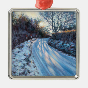 Adorno Metálico Luz del invierno