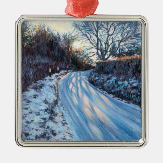 Adorno Metálico Luz del invierno (Frente)