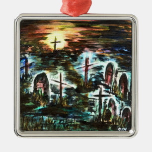 Adorno Metálico Luz distante