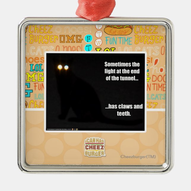 Adorno Metálico Luz en el extremo del túnel (Frente)