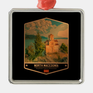 Adorno Metálico Macedonia del Norte