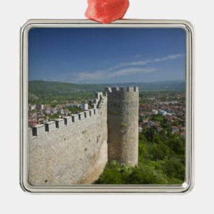 Adorno Metálico MACEDONIA, Ohrid. Castillo del Zar Samoil /