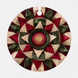 Adorno Metálico MACH Dog Agility Rosette Personalizados Navidades