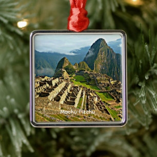 Adorno Metálico Machu Picchu