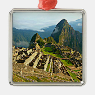 Adorno Metálico Machu Picchu