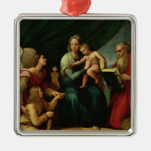 Adorno Metálico Madonna de los pescados c.1513