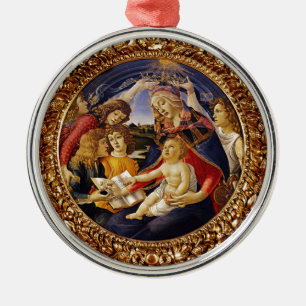Adorno Metálico Madonna del Magnificat