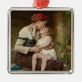 Adorno Metálico Madre amorosa con su hijo adorable (Perrault)