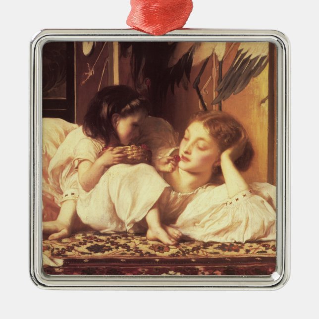 Adorno Metálico Madre e hijo (mujer y su hija) (Frente)