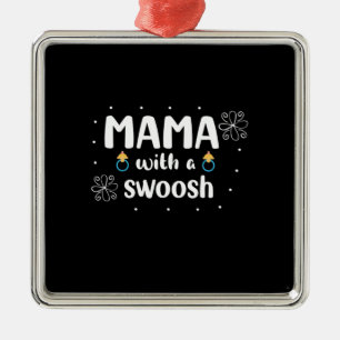 Adorno Metálico Madre Regalo Mamá Con Un Swoosh
