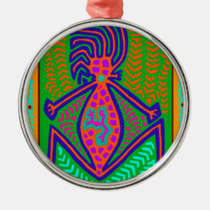 Adorno Metálico Madre tribal maorí del mundo