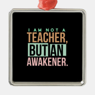 Adorno Metálico Maestra De Arte Y Awakener