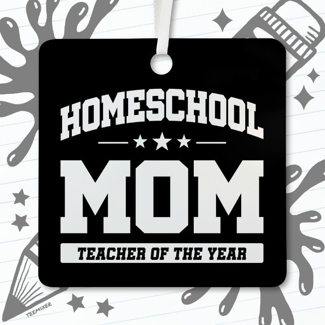 Adorno Metálico Maestra de escuela primaria, mamá (Subido por el creador)