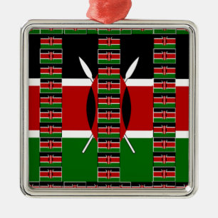 Adorno Metálico 🇰 🇪 Magical Kenia: Marco de unidad y orgullo