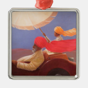 Adorno Metálico Maharajá a la velocidad 2010