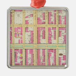 Adorno Metálico Mahattan, Nueva York 3