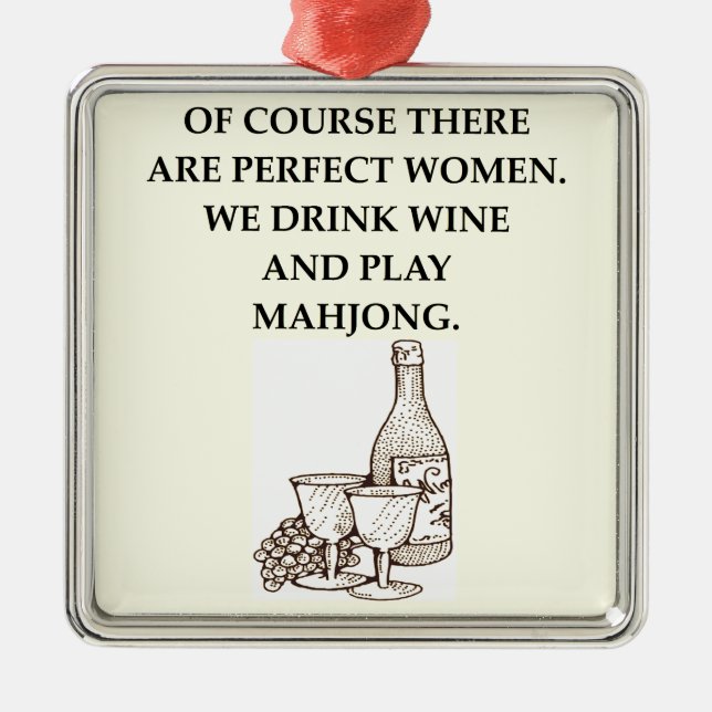 ADORNO METÁLICO MAHJONG (Frente)