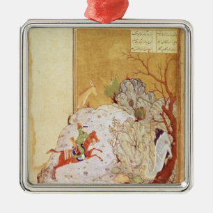 Adorno Metálico Majnun en el desierto